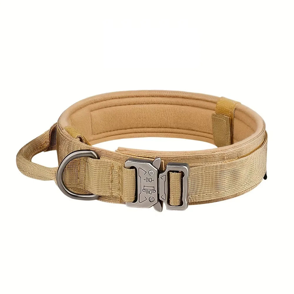 Adjustable Tactical Dog Collar & Leash Set