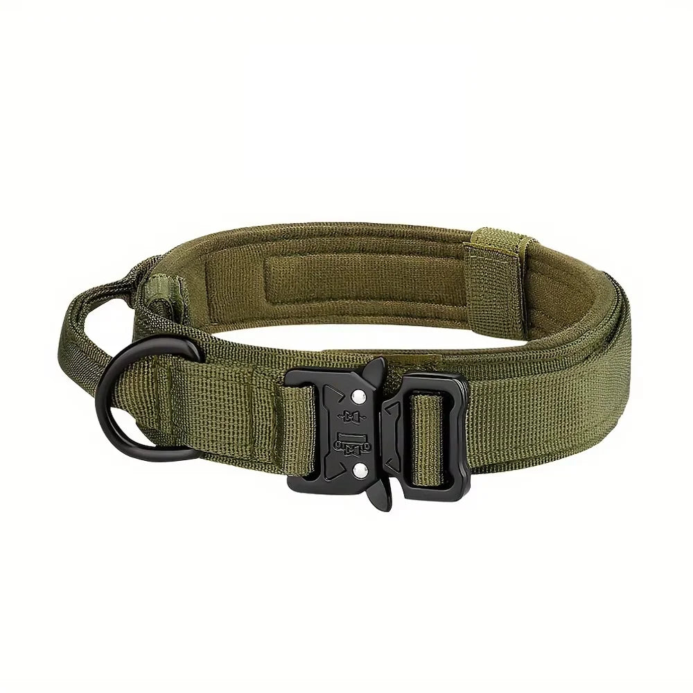 Adjustable Tactical Dog Collar & Leash Set