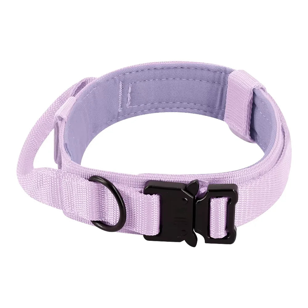 Adjustable Tactical Dog Collar & Leash Set