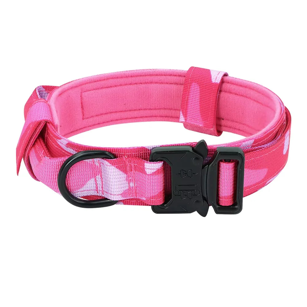 Adjustable Tactical Dog Collar & Leash Set
