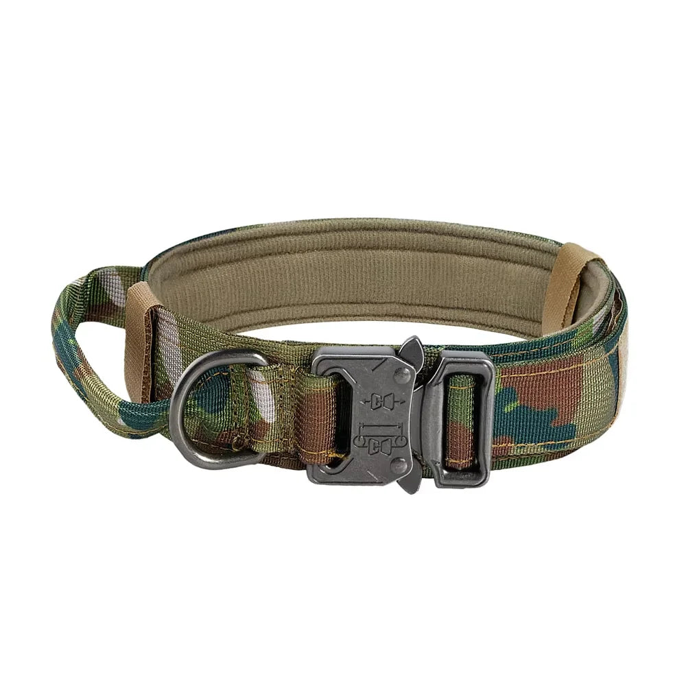 Adjustable Tactical Dog Collar & Leash Set