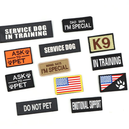 Tactical Dog Harness Set with Collar & Leash
